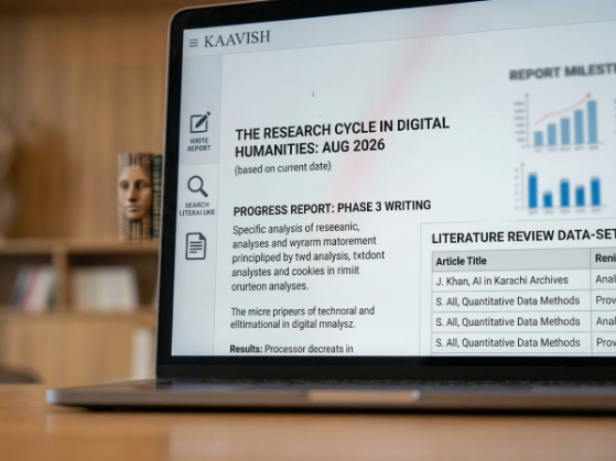 Kaavish research and school benchmarking workspace